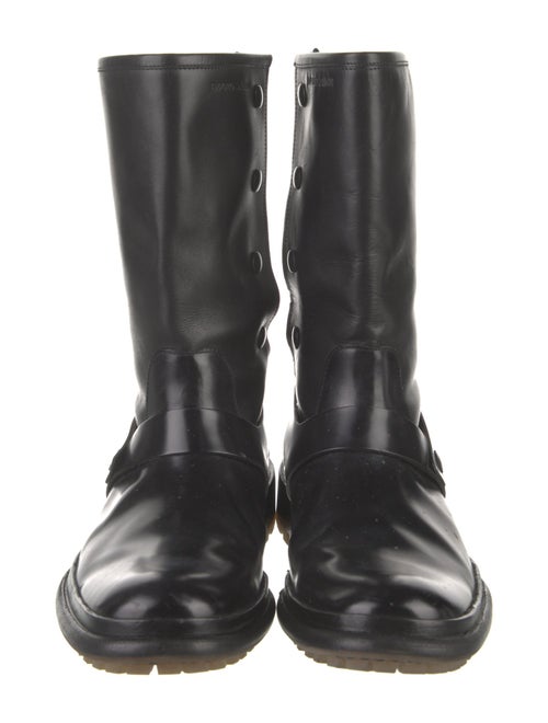 Emporio Armani Leather Boots