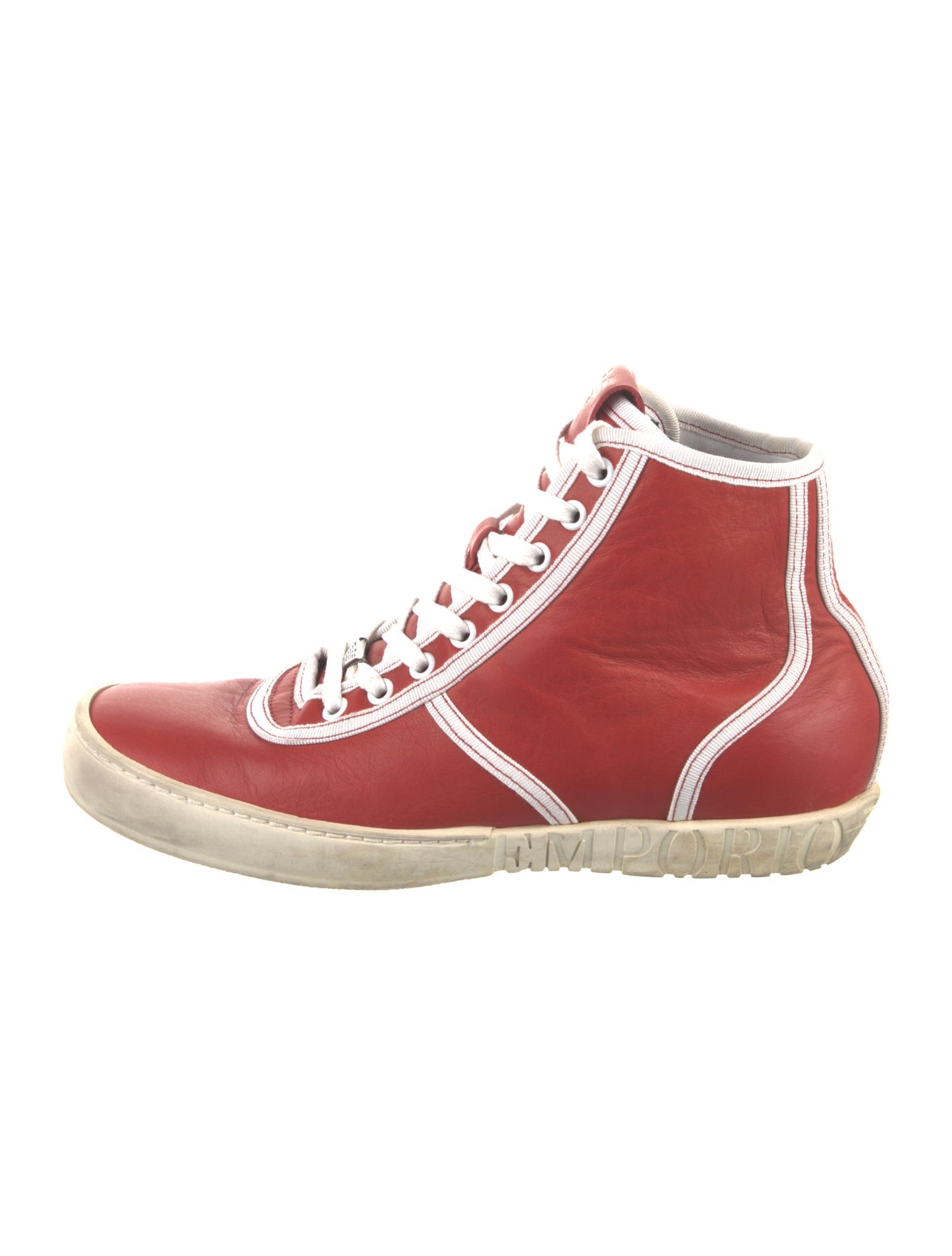 Emporio Armani Leather Sneakers