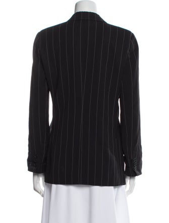 Emporio Armani Virgin Wool Striped Blazer