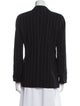 Emporio Armani Virgin Wool Striped Blazer