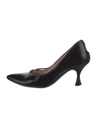 Emporio Armani Leather Pumps