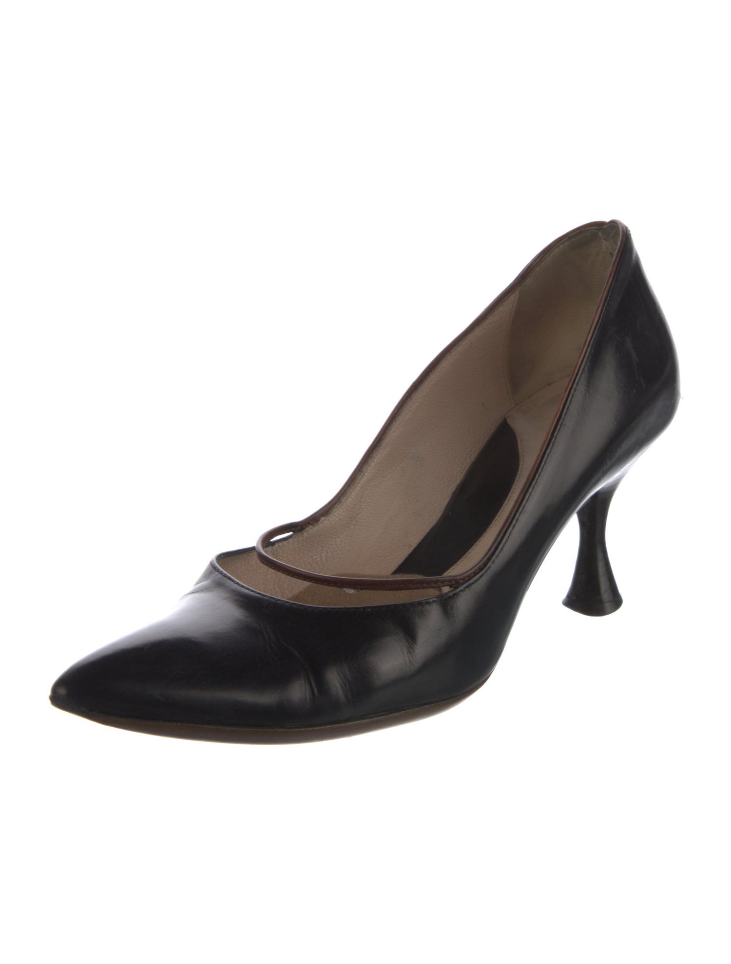 Emporio Armani Leather Pumps