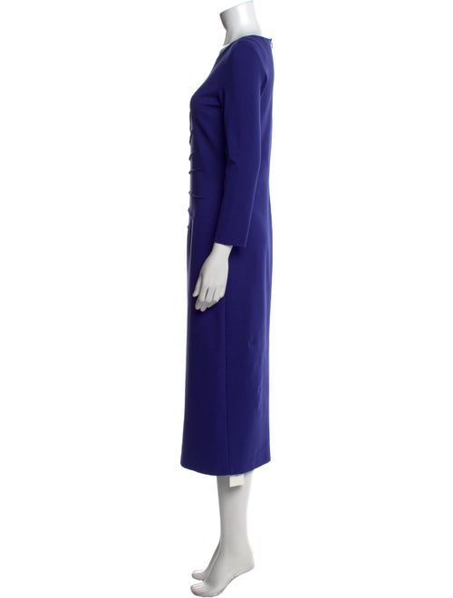 Emporio Armani Crew Neck Midi Length Dress