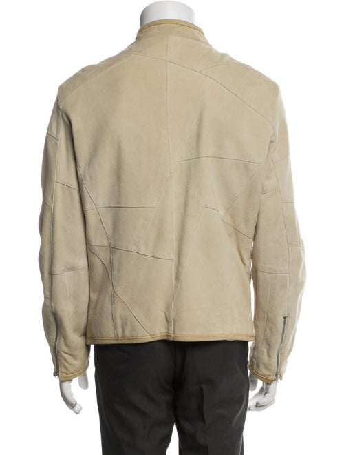 Emporio Armani Goat Leather Moto Jacket