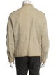 Emporio Armani Goat Leather Moto Jacket