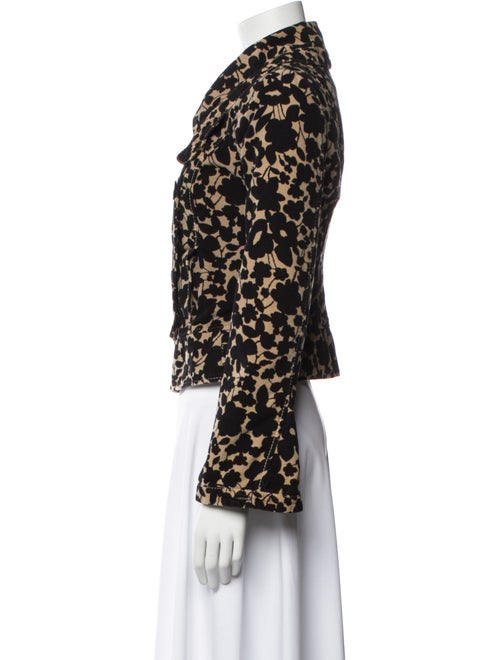 Emporio Armani Printed Biker Jacket