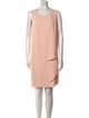 Emporio Armani Scoop Neck Knee-Length Dress