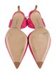 Emporio Armani Suede Slingback Pumps
