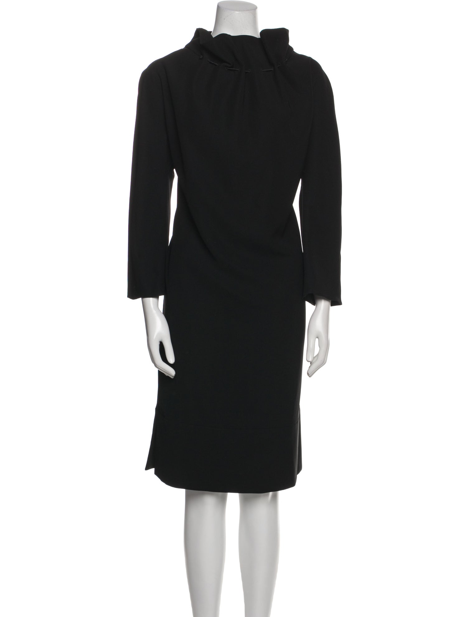 Emporio Armani Mock Neck Knee-Length Dress w/ Tags
