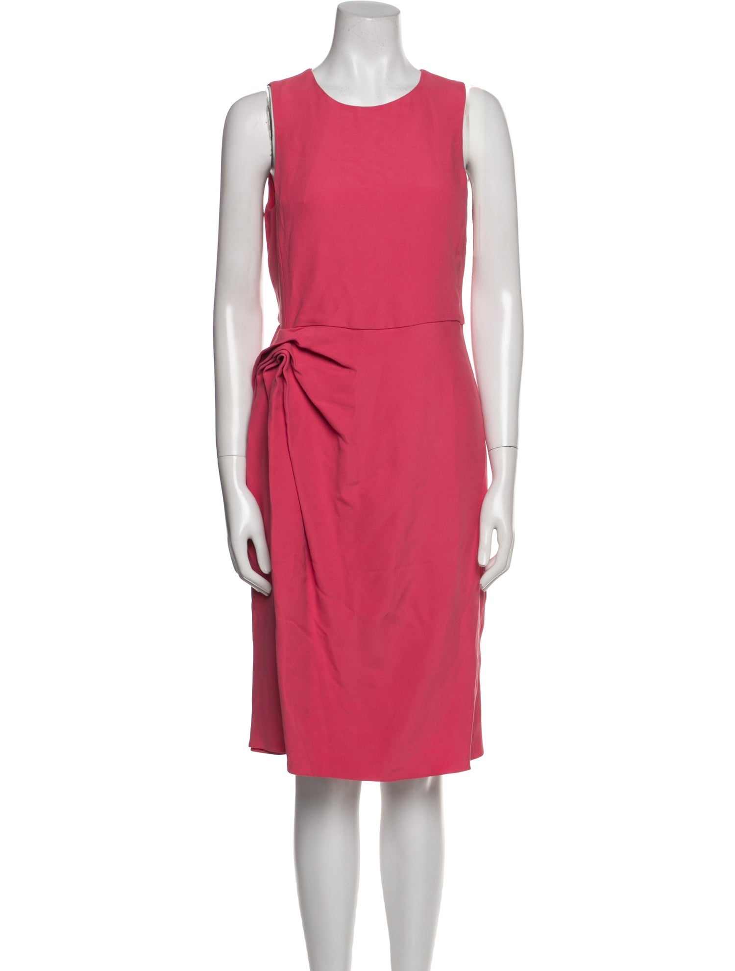 Emporio Armani Crew Neck Knee-Length Dress w/ Tags