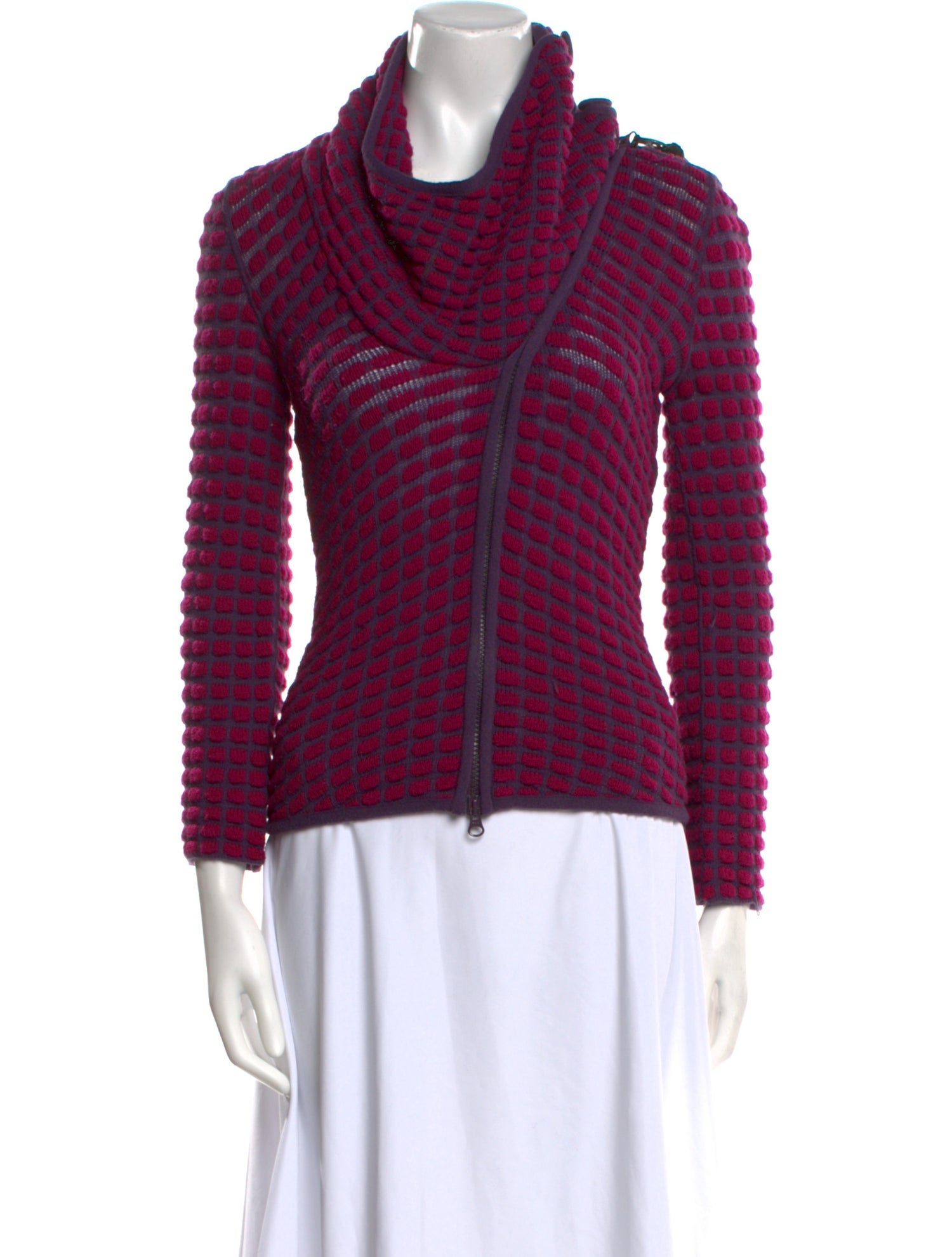 Emporio Armani Virgin Wool Striped Sweater