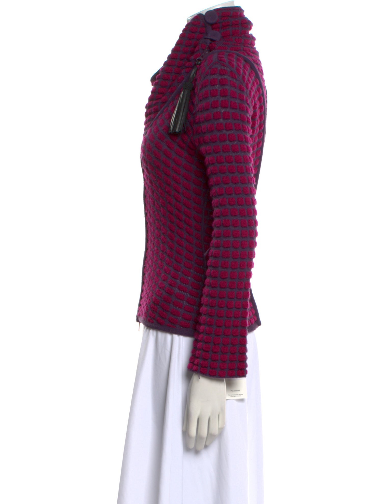 Emporio Armani Virgin Wool Striped Sweater