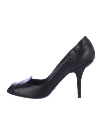 Emporio Armani Leather Pumps