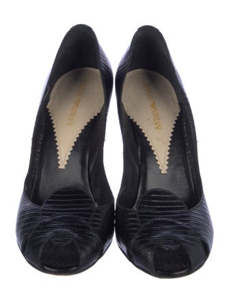 Emporio Armani Leather Pumps
