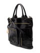 Emporio Armani Leather Top Handle Bag
