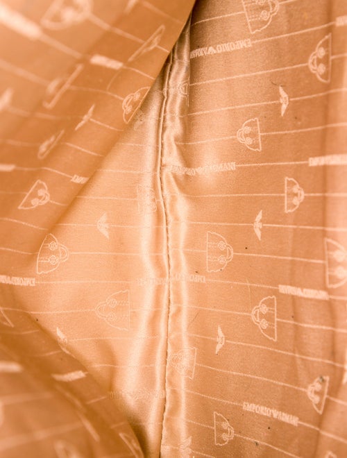 Emporio Armani Leather Top Handle Bag