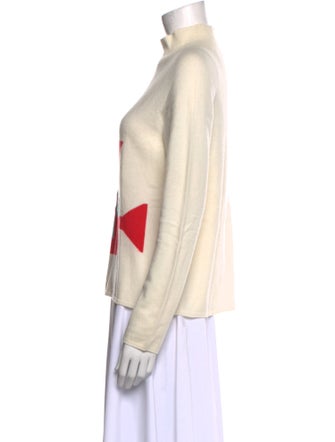 Emporio Armani Cashmere Graphic Print Sweater