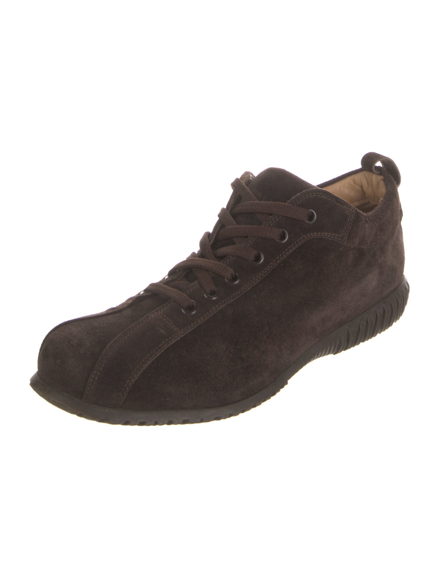 Emporio Armani Suede Sneakers