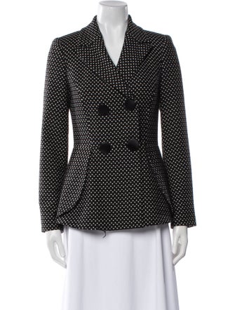 Emporio Armani Polka Dot Print Blazer