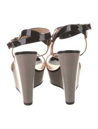 Emporio Armani Leather Sandals