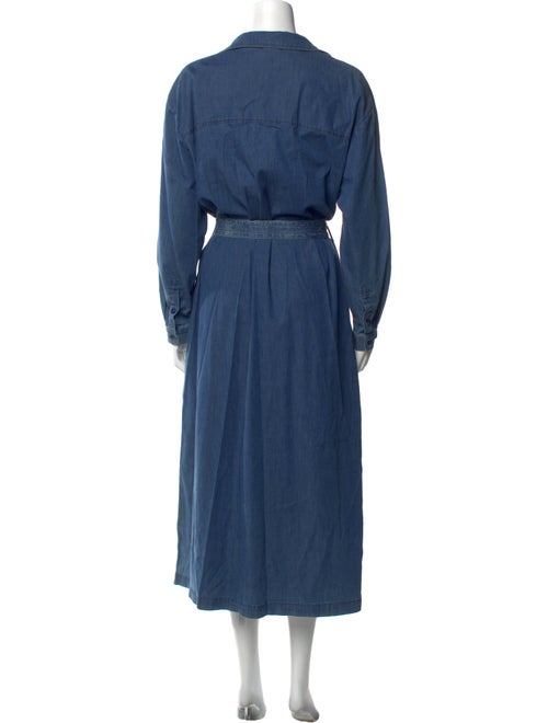 Emporio Armani V-Neck Long Dress