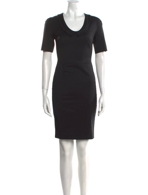 Emporio Armani Virgin Wool Mini Dress