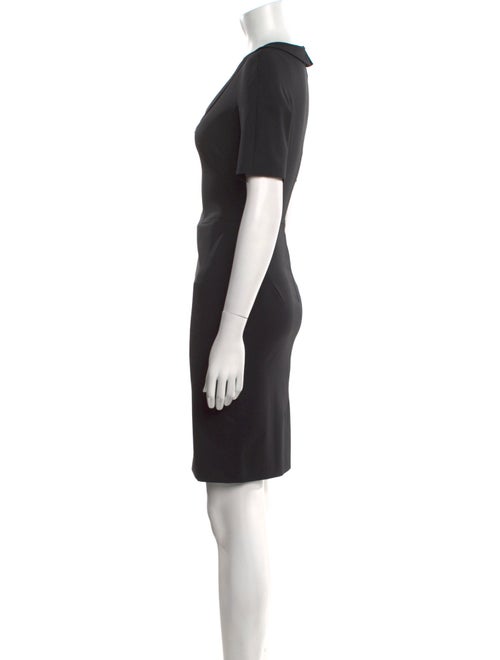 Emporio Armani Virgin Wool Mini Dress
