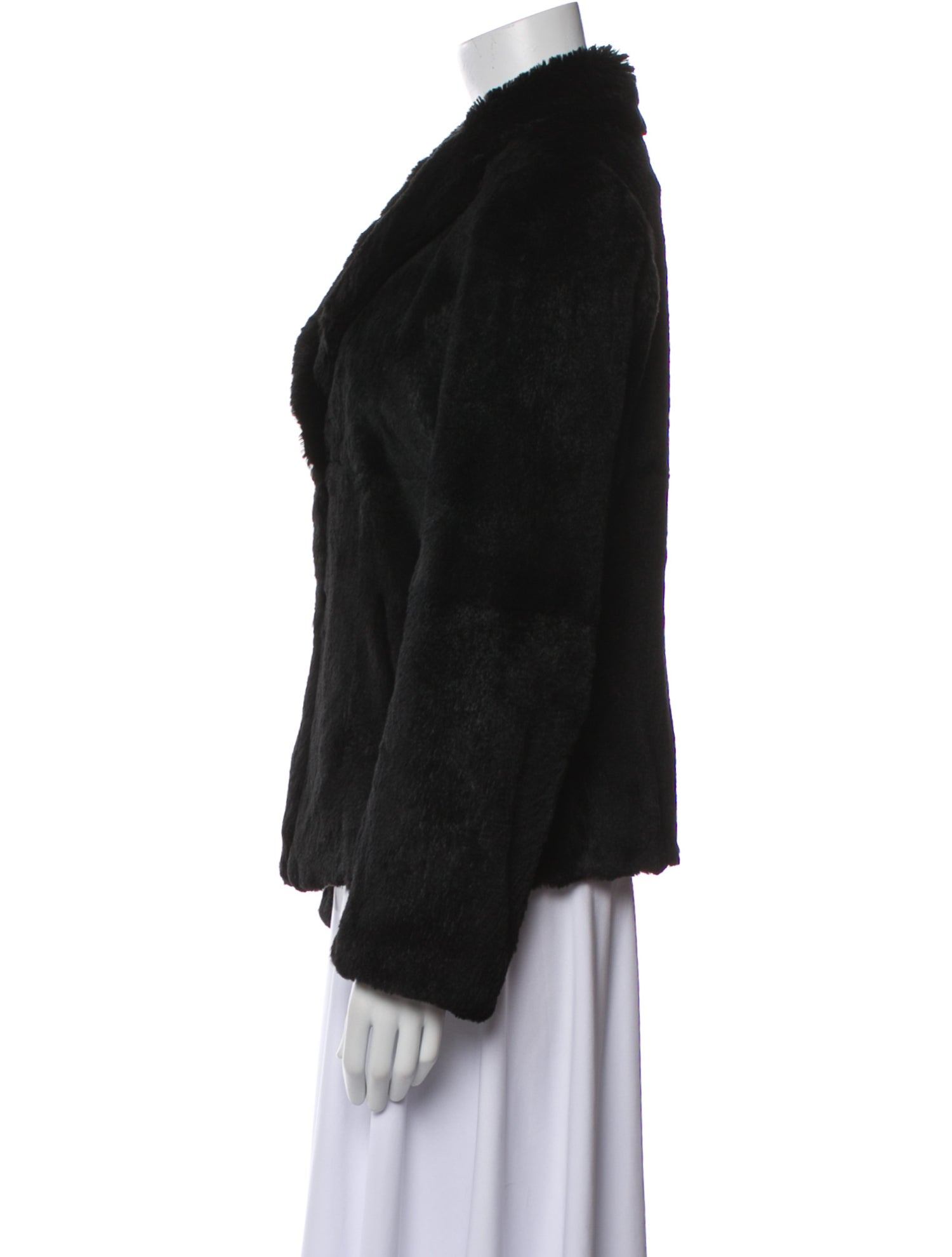 Emporio Armani Fur Faux Fur Jacket