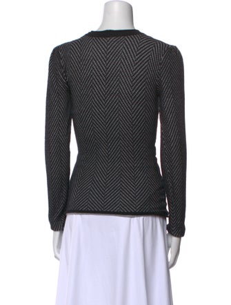 Emporio Armani Striped Crew Neck Sweater