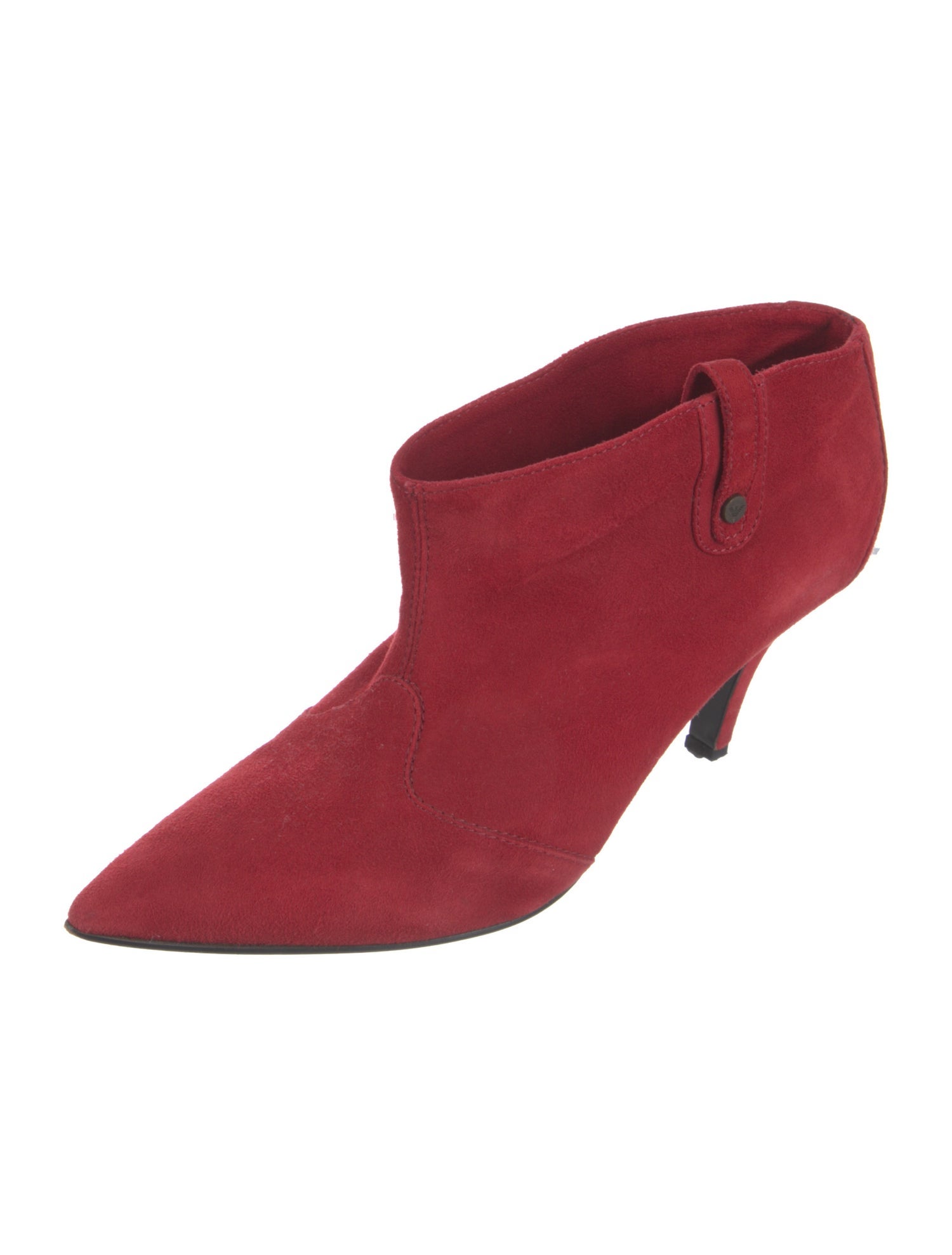 Emporio Armani Suede Mules