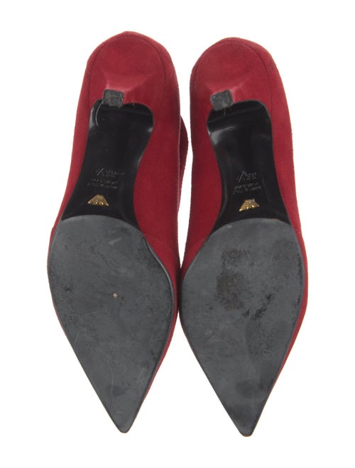 Emporio Armani Suede Mules