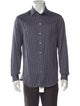 Emporio Armani Plaid Print Long Sleeve Dress Shirt