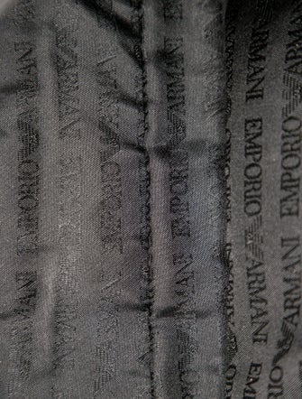 Emporio Armani Leather Messenger Bag