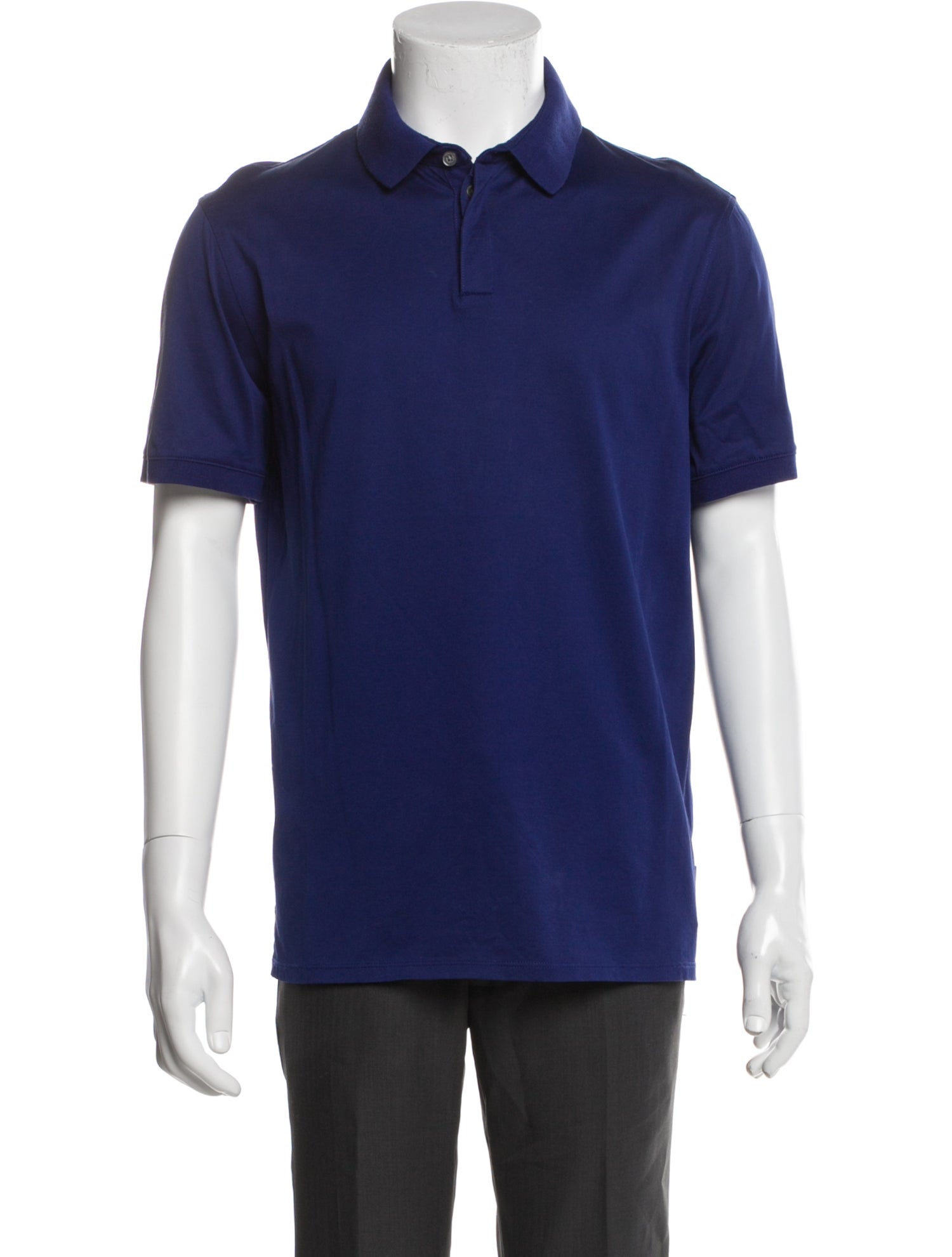 Emporio Armani Crew Neck Short Sleeve Polo Shirt