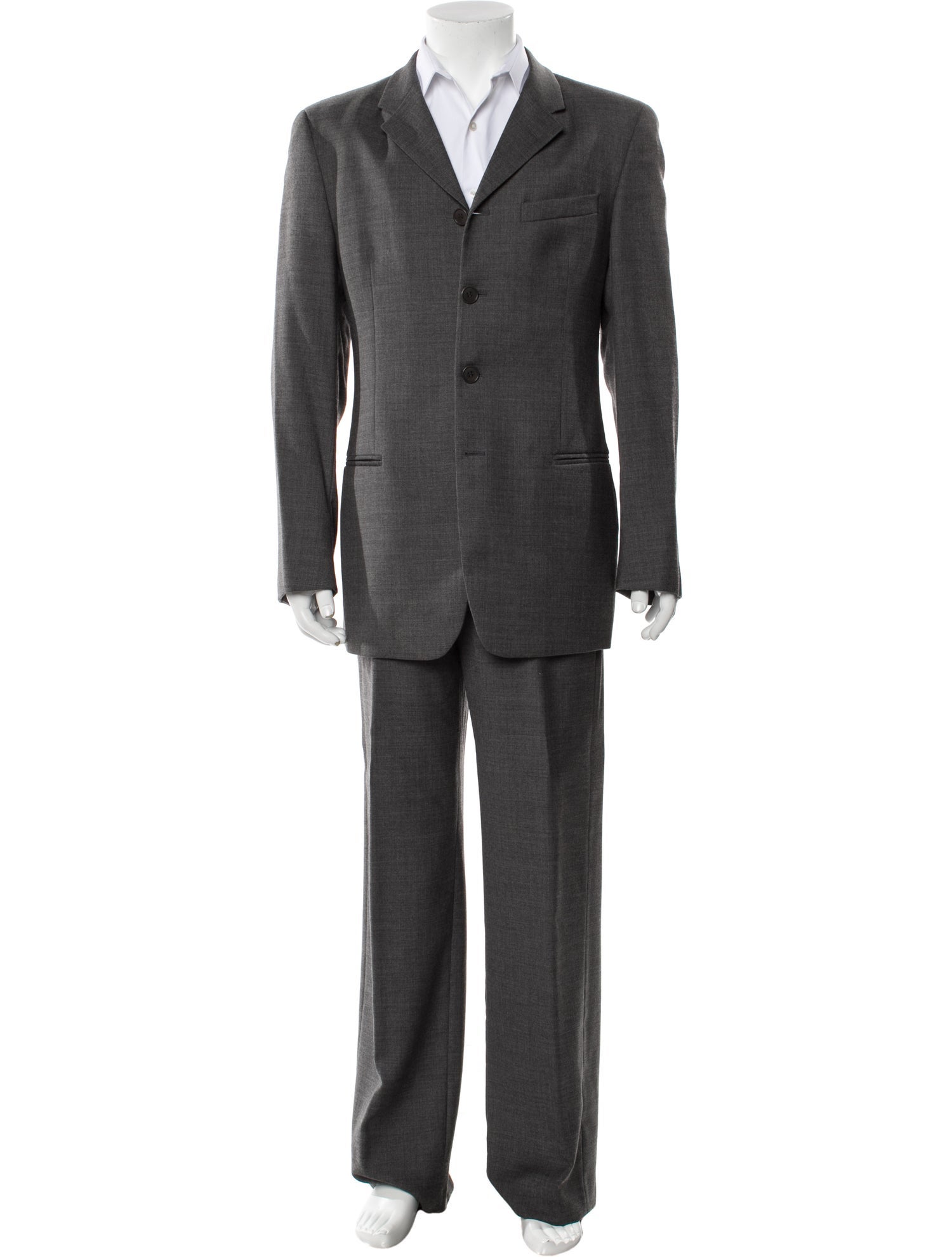 Emporio Armani Virgin Wool Two-Piece Suit