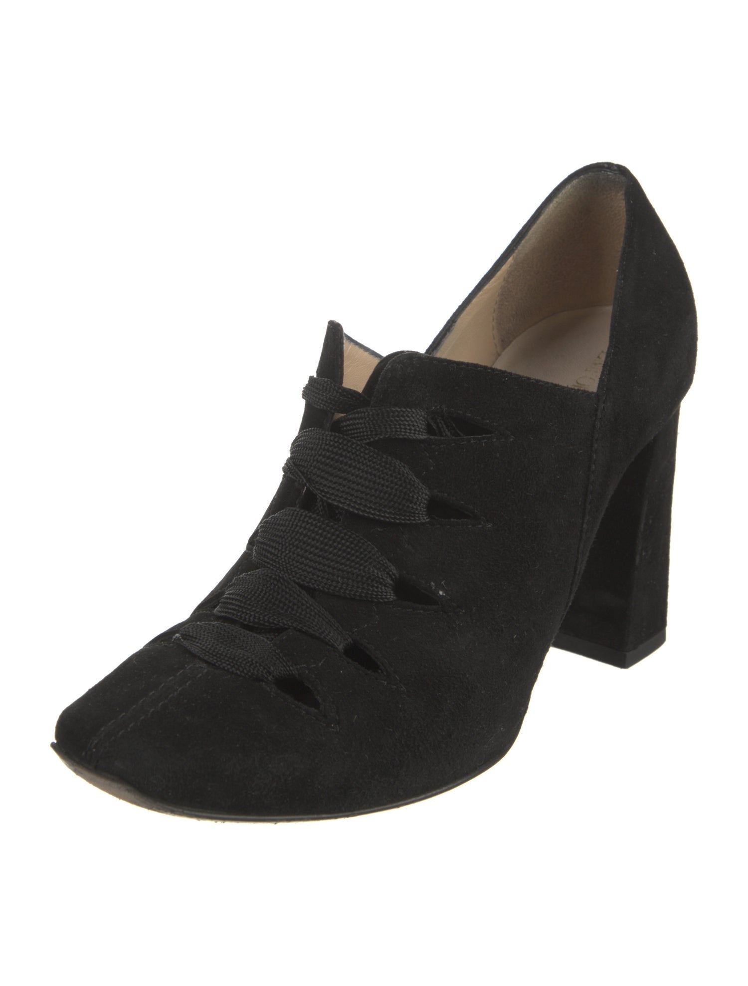 Emporio Armani Suede Lace-Up Boots