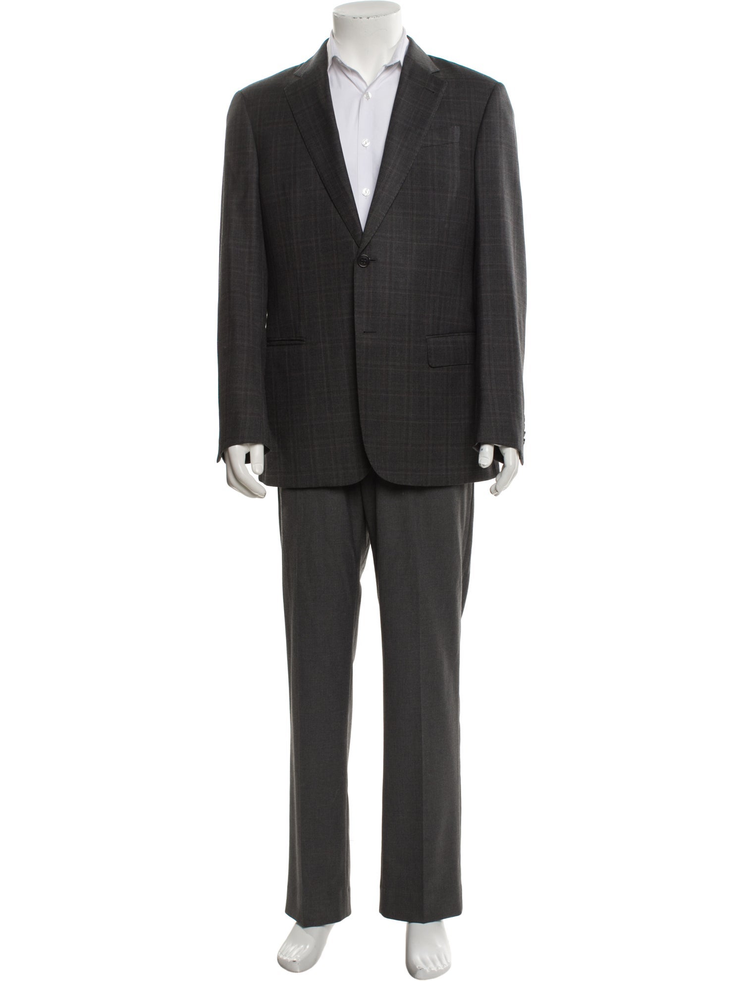 Emporio Armani Virgin Wool Two-Piece Blazer