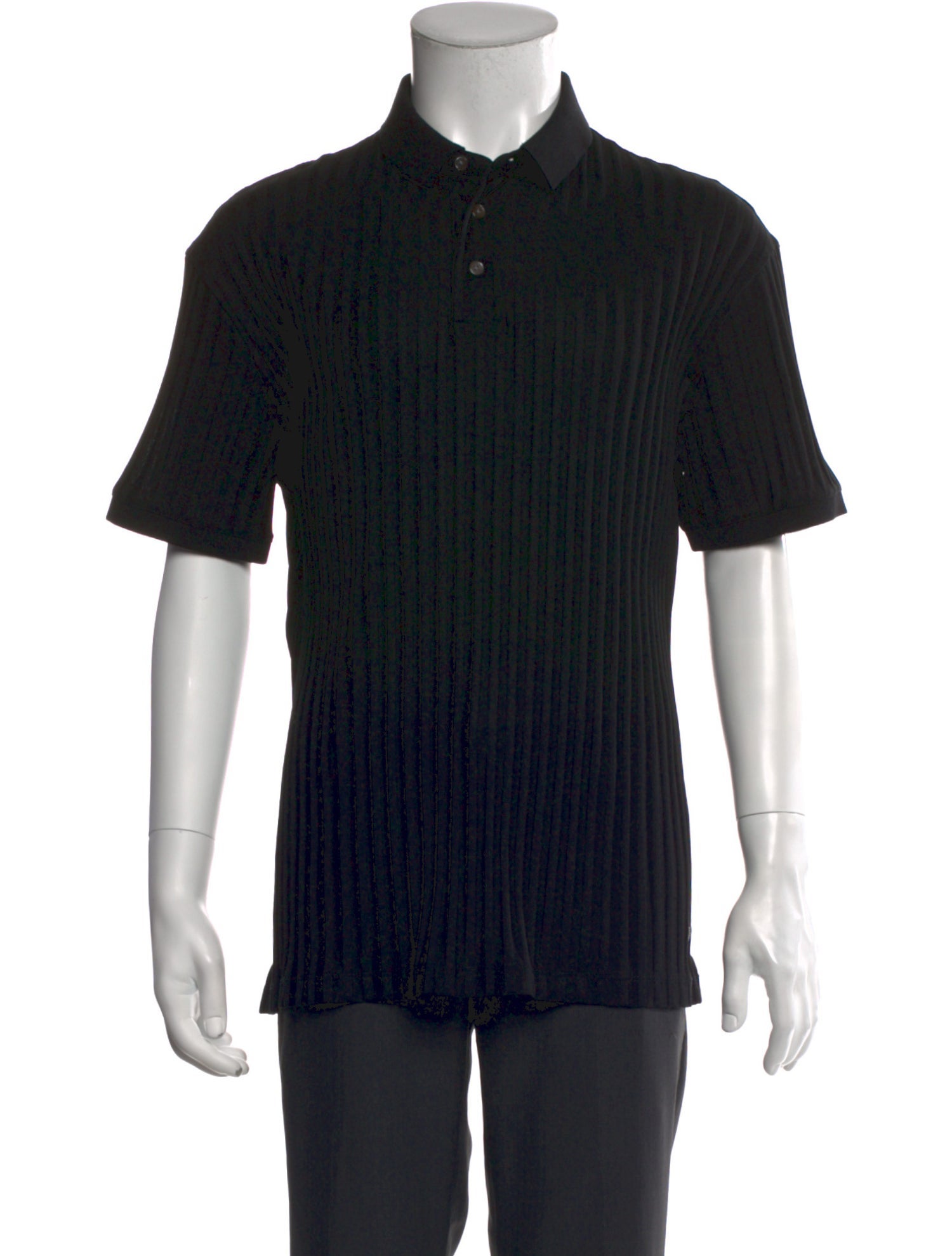 Emporio Armani Crew Neck Short Sleeve Polo Shirt
