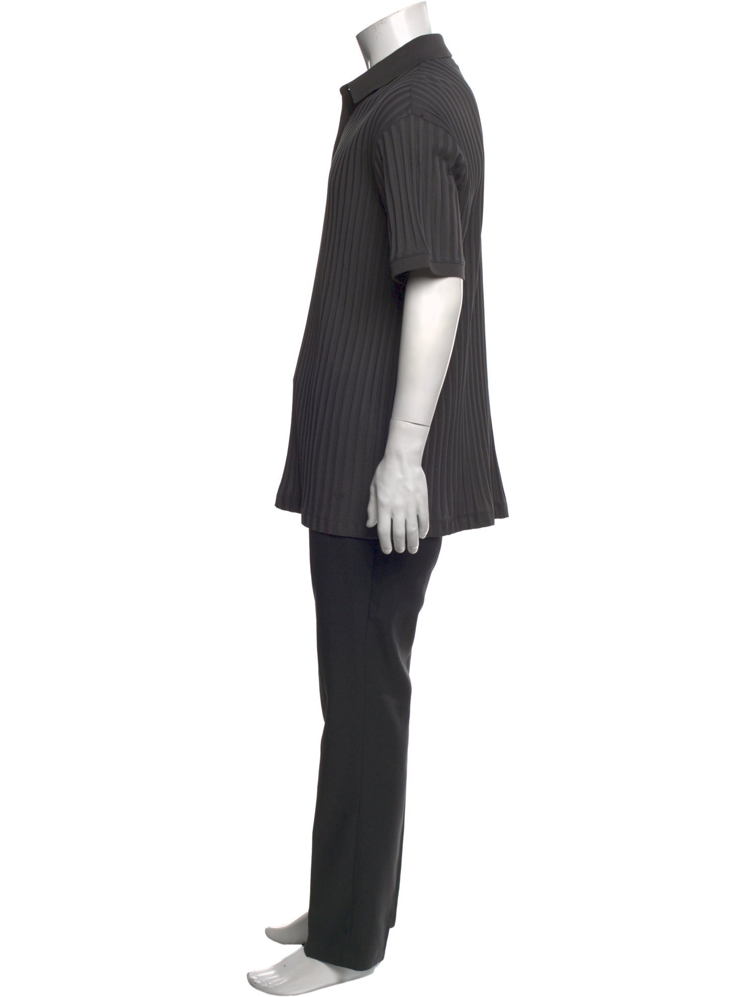 Emporio Armani Crew Neck Short Sleeve Polo Shirt