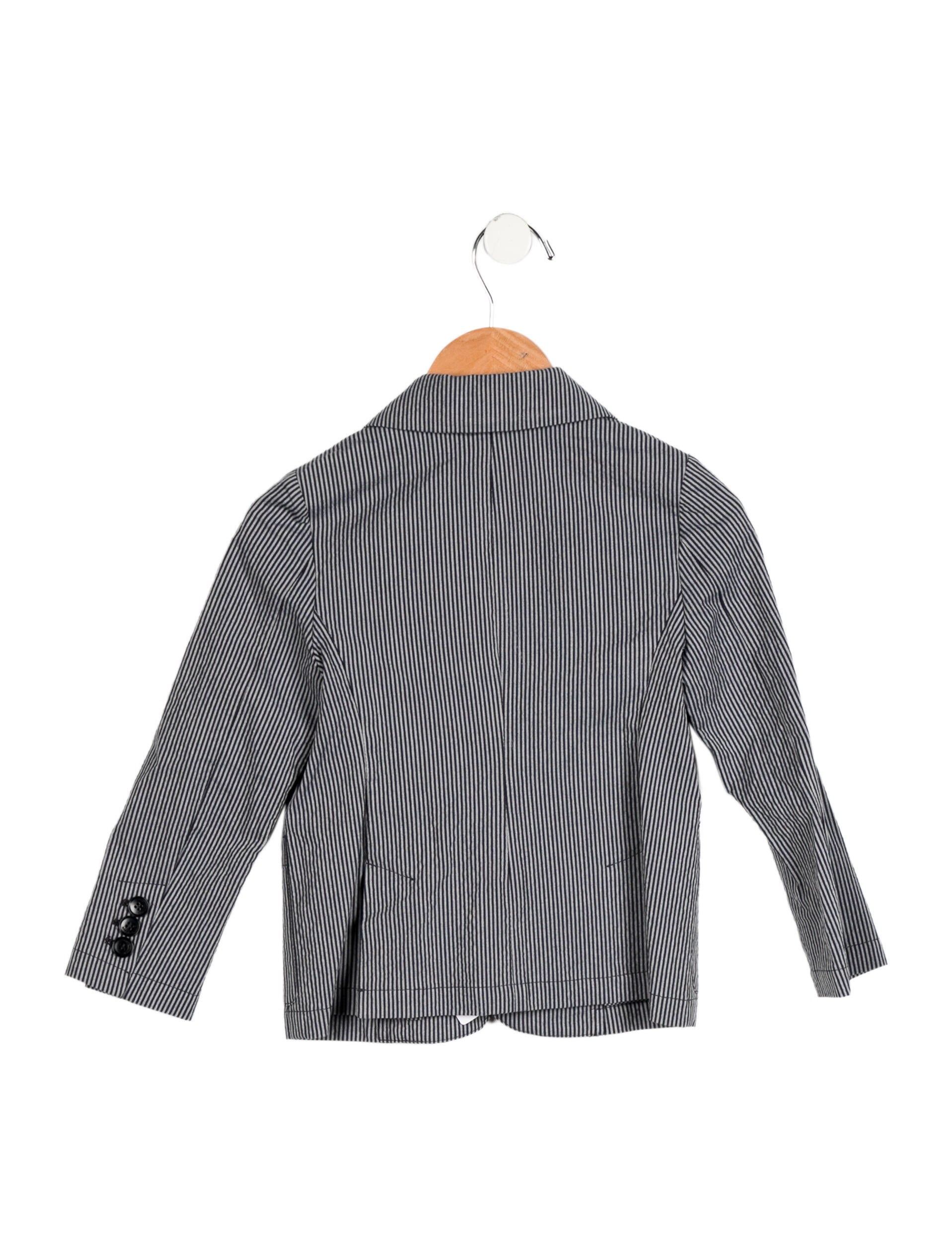 Emporio Armani Kids Boys Striped Blazer w/Tags