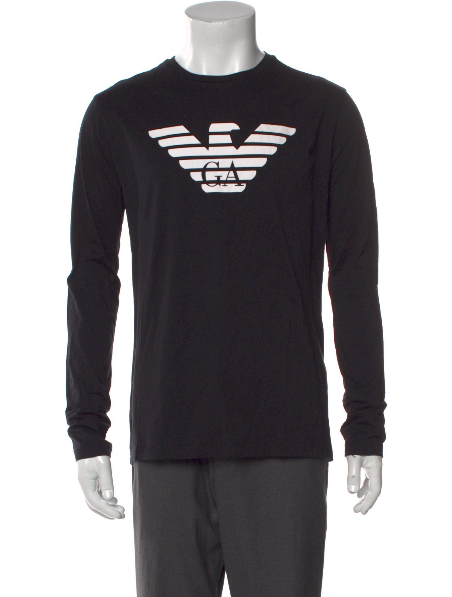 Emporio Armani Graphic Print Crew Neck T-Shirt