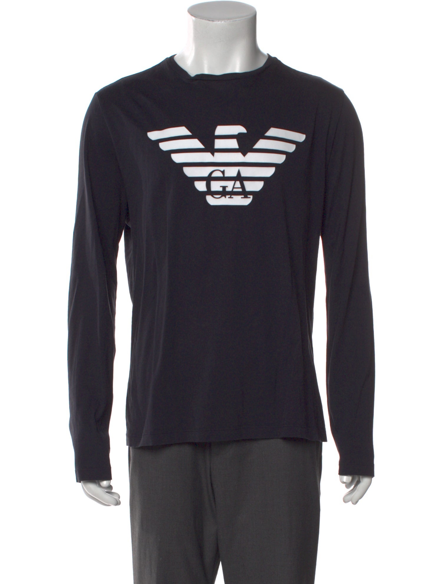 Emporio Armani Graphic Print Crew Neck T-Shirt