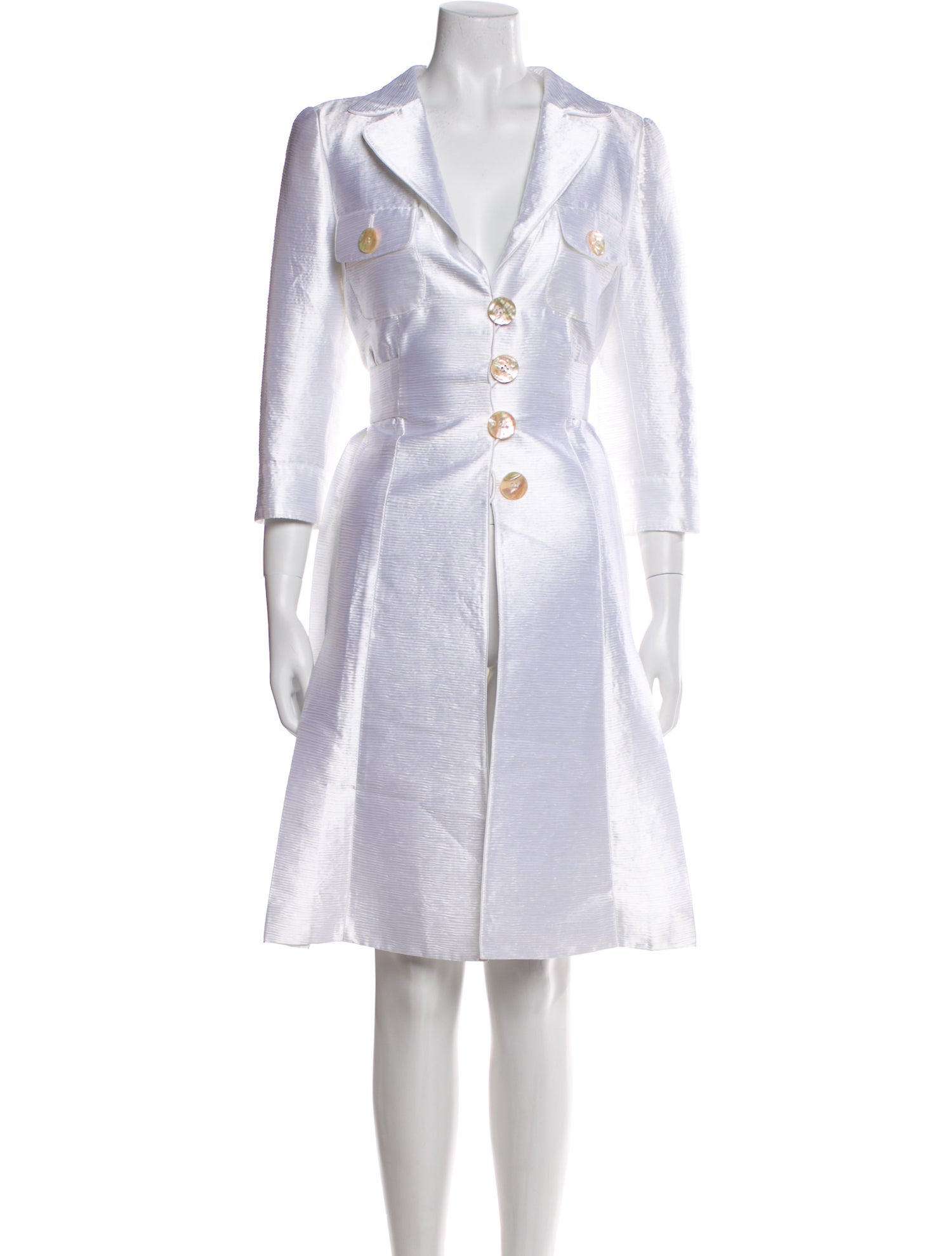 Emporio Armani V-Neck Knee-Length Dress