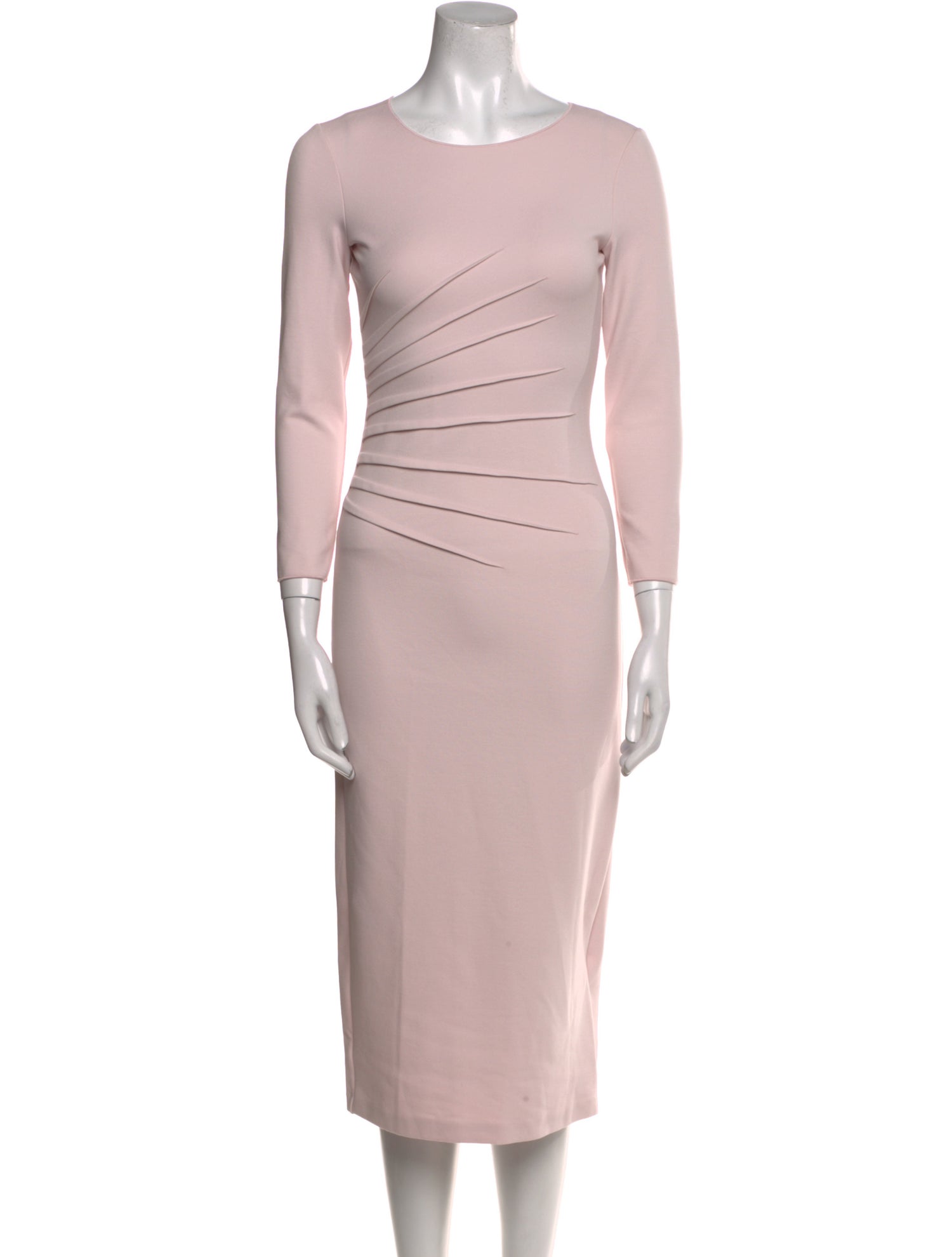 Emporio Armani Scoop Neck Midi Length Dress w/ Tags