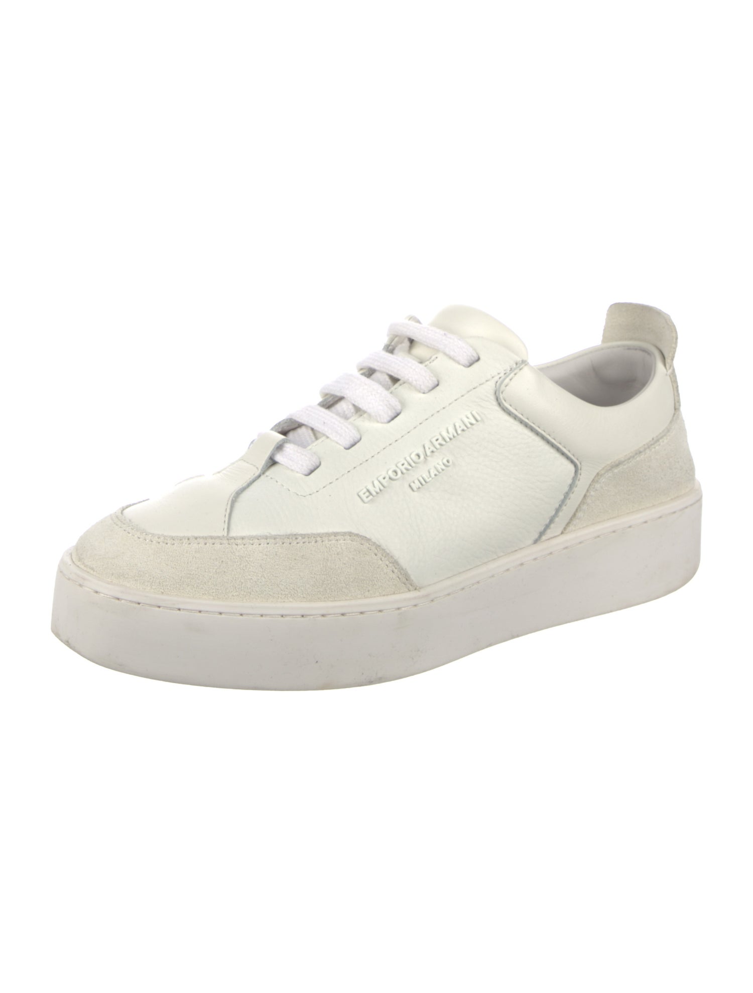 Emporio Armani Leather Sneakers