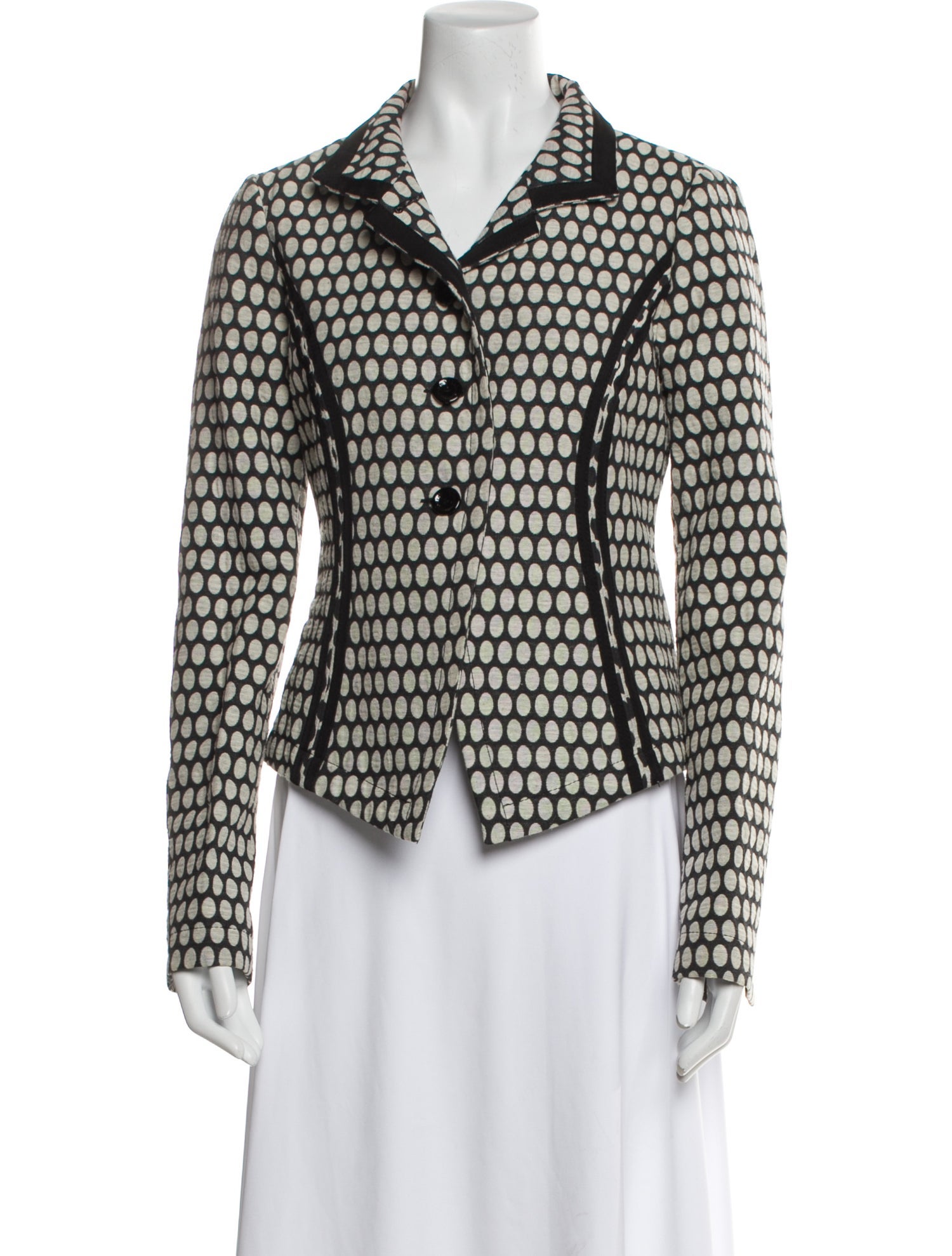 Emporio Armani Polka Dot Print Blazer