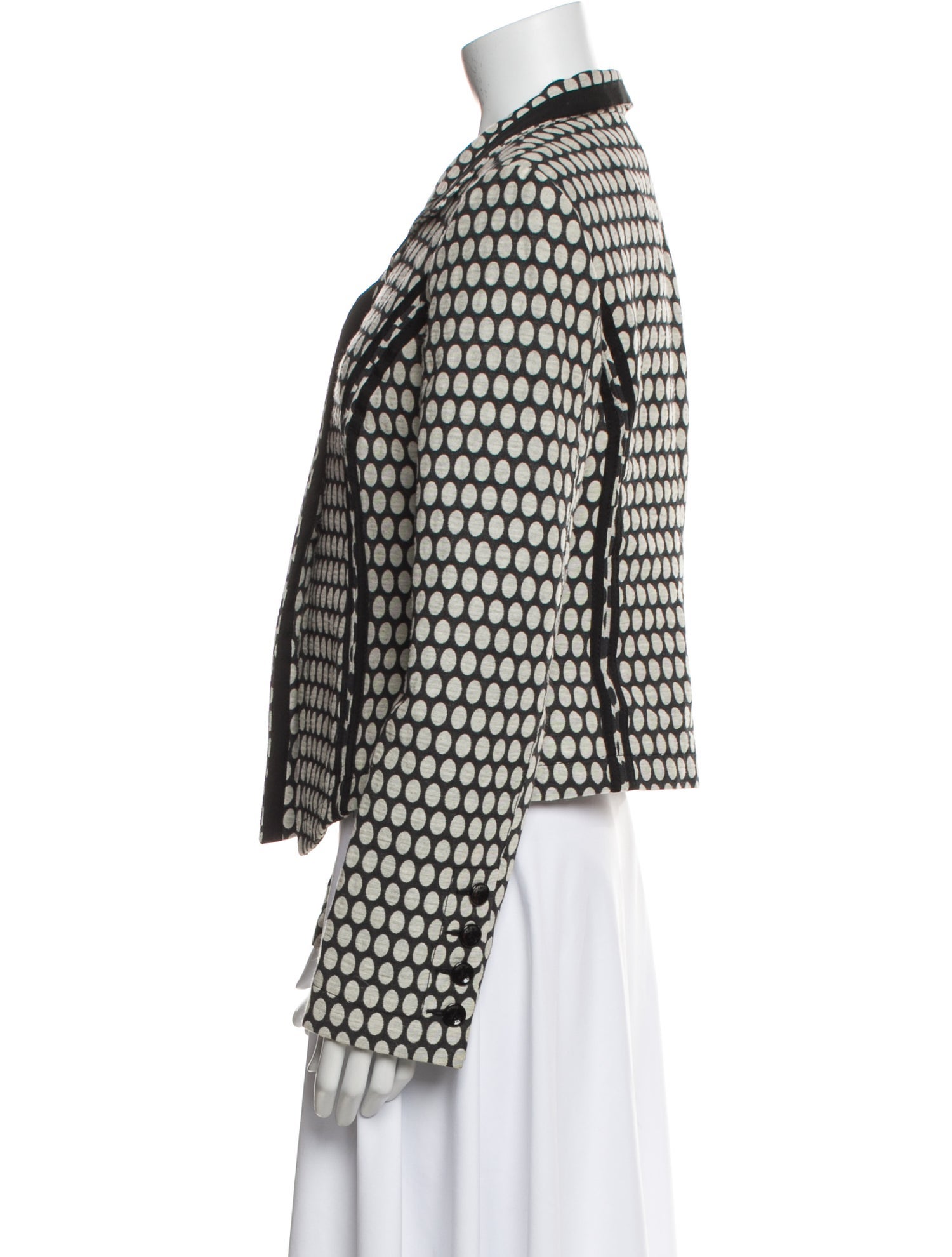 Emporio Armani Polka Dot Print Blazer