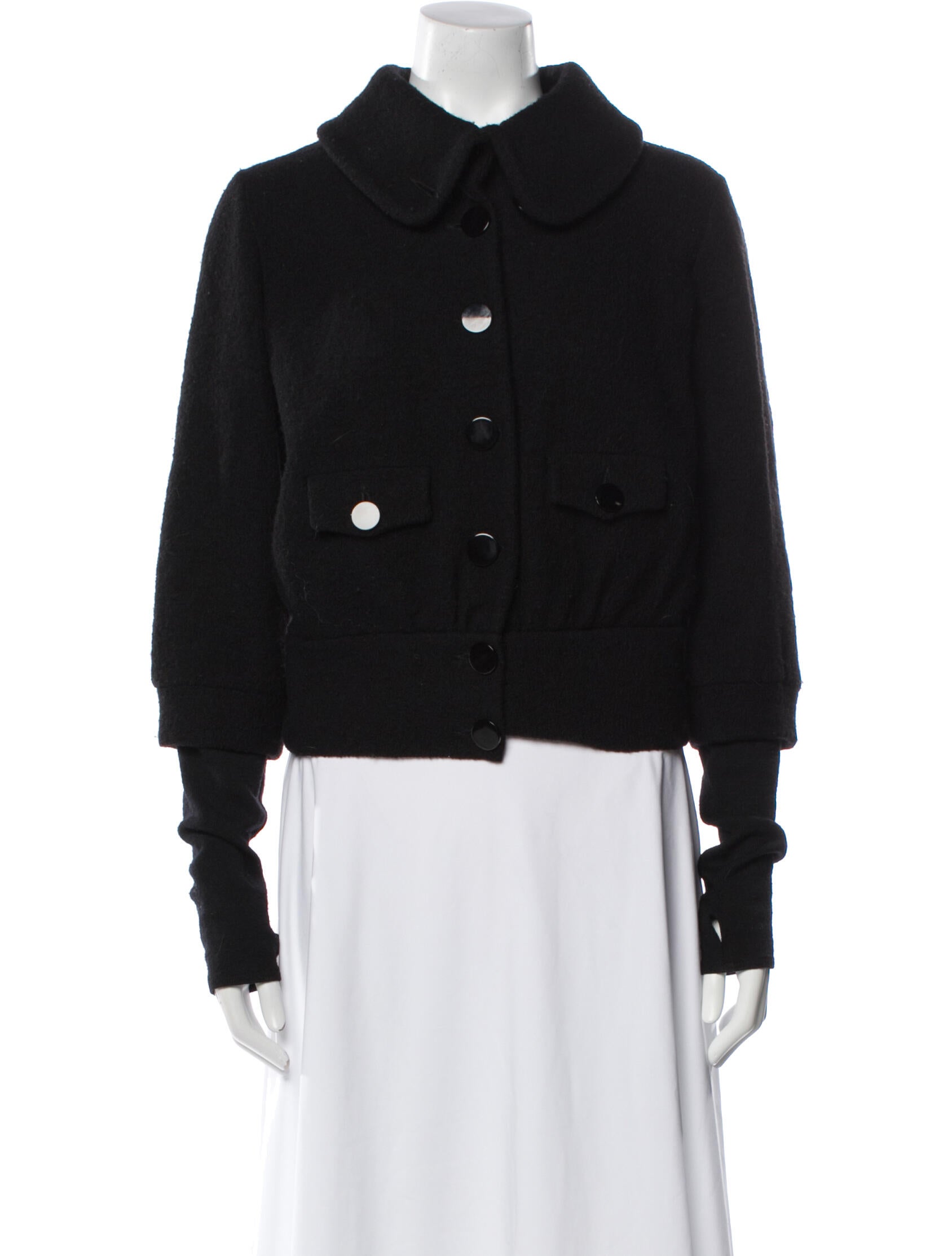 Emporio Armani Wool Bomber Jacket