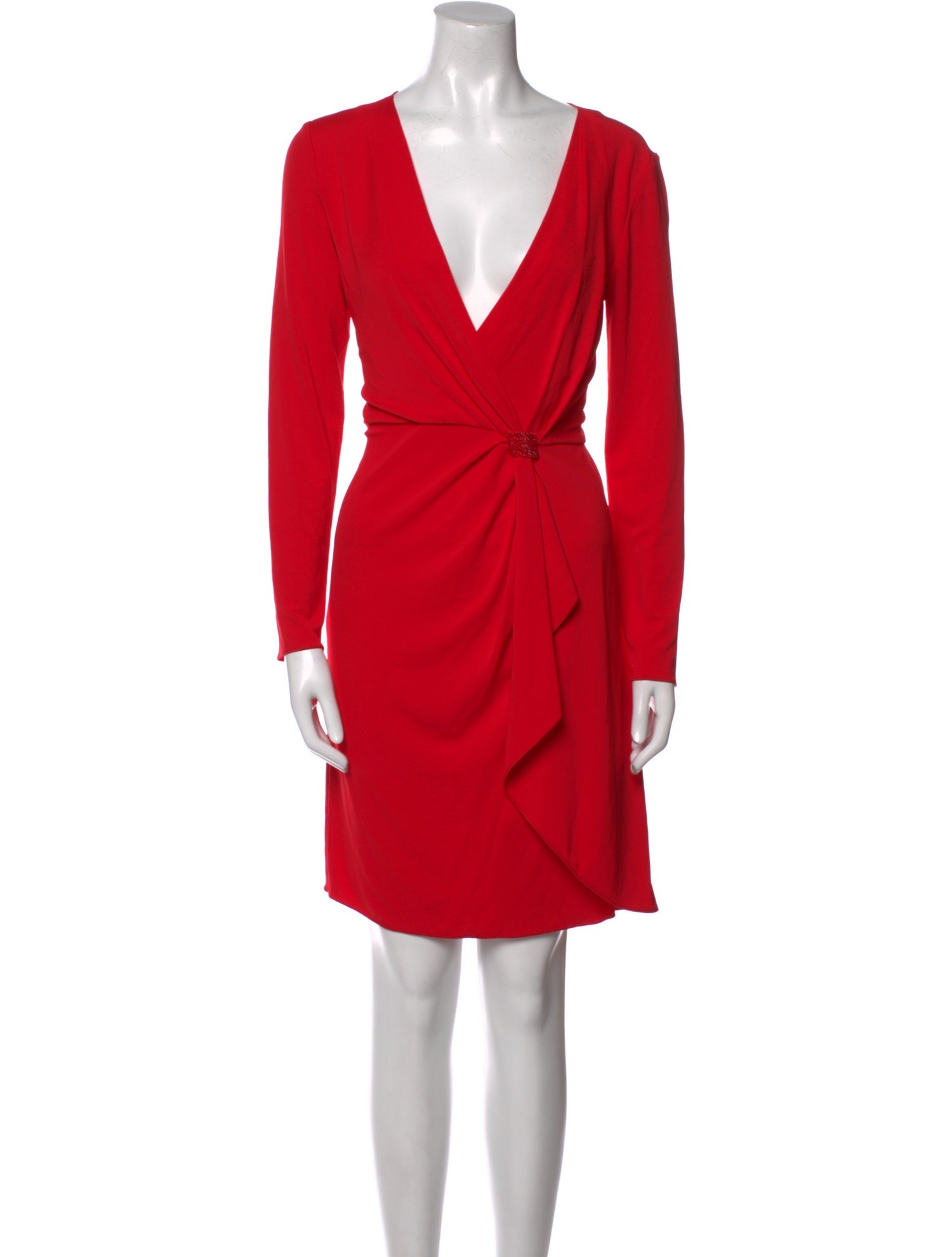 Emporio Armani V-Neck Mini Dress w/ Tags