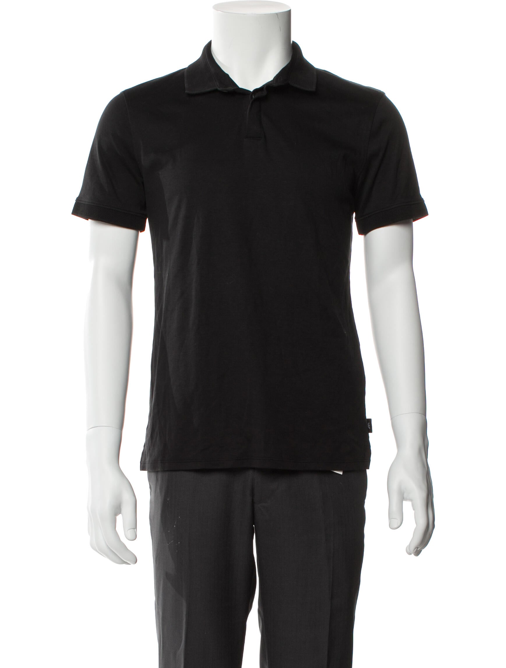 Emporio Armani Collar Short Sleeve Polo Shirt